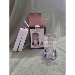 Beautiful INFINITY CROSS TEA LIGHT CANDLE HOLDER Interiors By Design Never Used